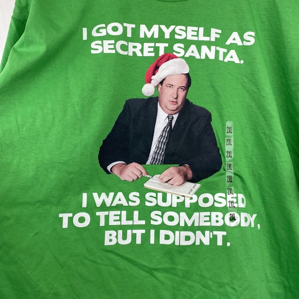 NWT The Office Xmas Kevin Shirt 🎅 🎄 - Picture 2 of 4